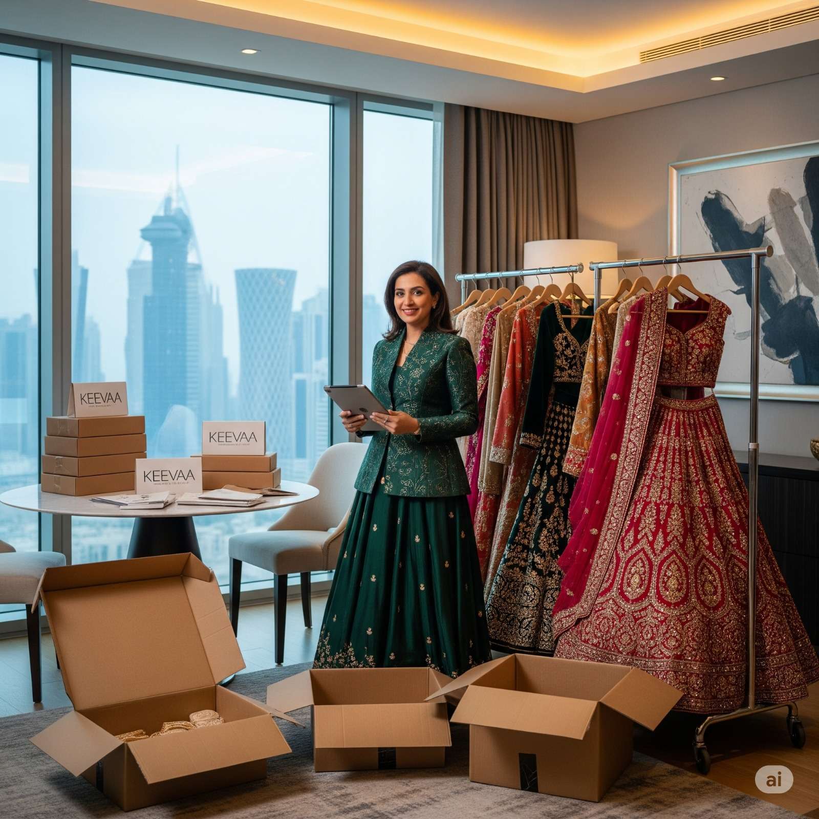 The Doha Hustle: A Guide to Sourcing Luxury Indian Fashion for the Qatari Market